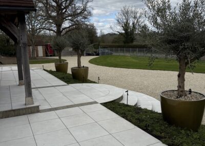 Mayfield garden landscaping by Abbey Garden Design, Sussex