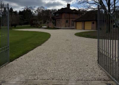 Mayfield garden landscaping by Abbey Garden Design, Sussex
