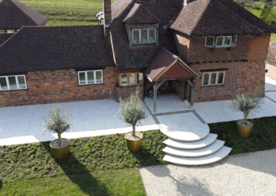 Mayfield garden landscaping by Abbey Garden Design, Sussex