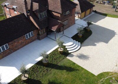 Mayfield garden landscaping by Abbey Garden Design, Sussex